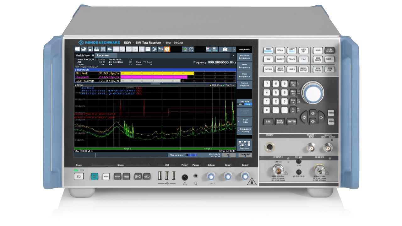R&S®ESW EMI Test Receiver
